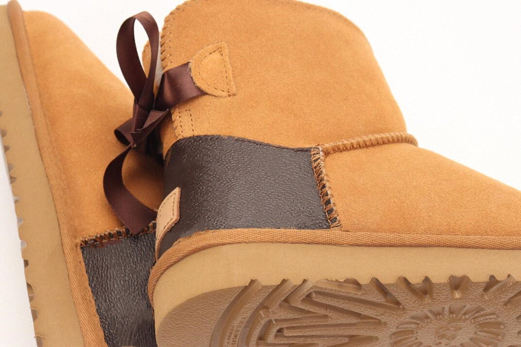 

2021 Brand New Hot Australia WGG classic women tall winter boots Girls children baby Bowknot womens snow boot shoes size 26-44 Y53z#, Black