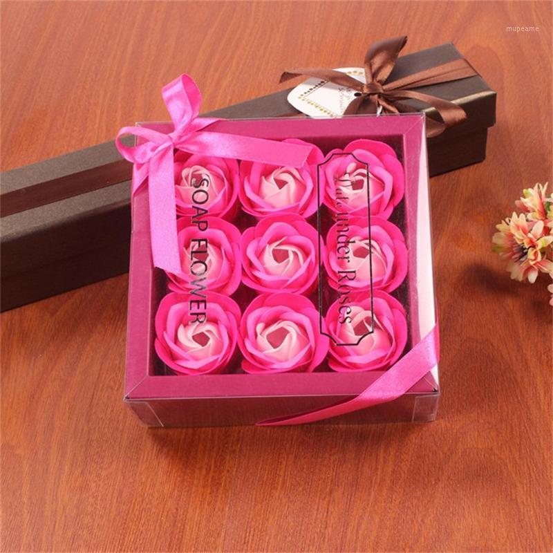 

Soft Simulation Petals Soap Flower Home Rose Decoration Holiday Gift Flower Decoration,1, Red