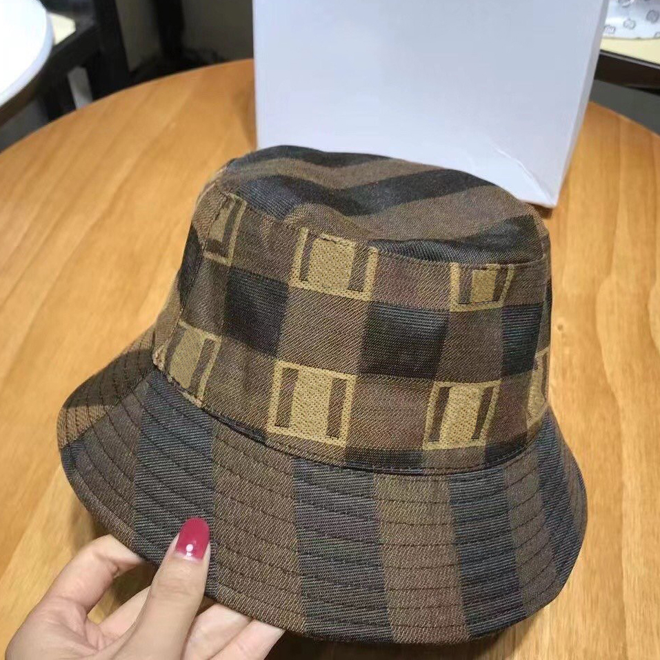 

Fashion Plaid Bucket Hat Bonnet Winter Cap Women Designers Caps Hats Mens Womens Beanie Baseball Cap D201203CE, Etrac cost