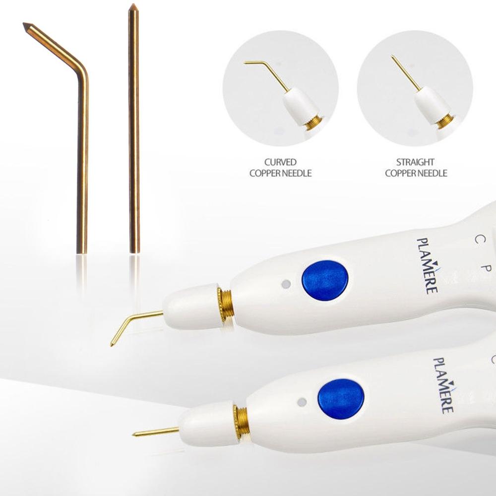 

Copper Bending / Straight Needles for Plamere Plasma Pen Beauty Machine Spot Mole Wrinkle Removal Plasma Face Lift