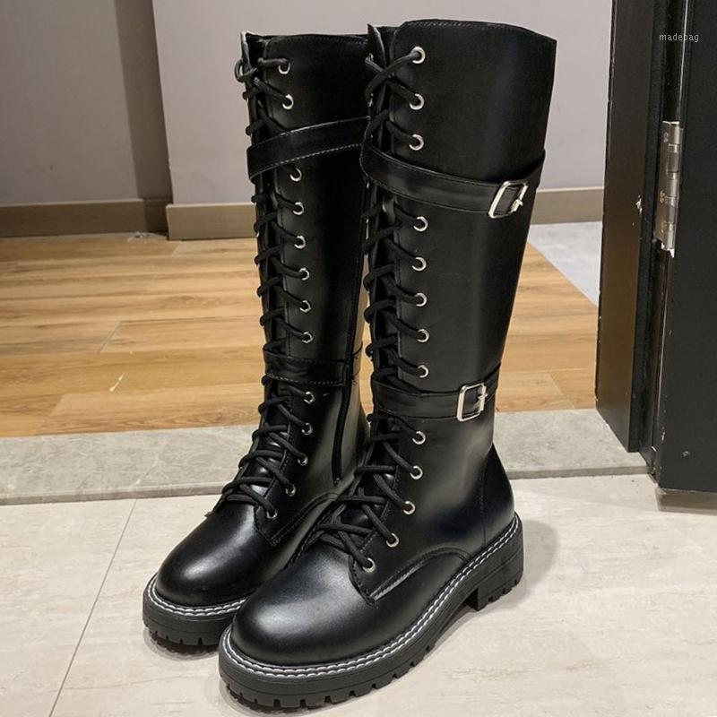 

High-quality Brand New Big Size 42 Chunky Heels Skidproof Sole For Outdoor Winter Shoes Women Riding Boots1, Beige