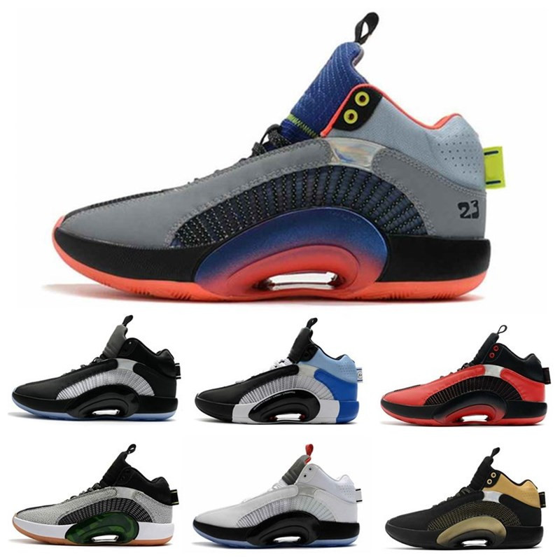 

2020 New Mens Basketball Shoes 35s Eclipse Plate 2.0 Center Of Gravity Fragment Zoom Jumpman 35 men Sports Trainers sneakers des Chaussures, Color 3