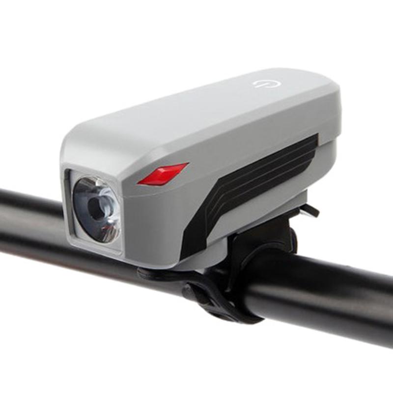 

USB Rechargeable T6 LED Bicycles Head Light Headlight Front Lamp with 140dB Horn