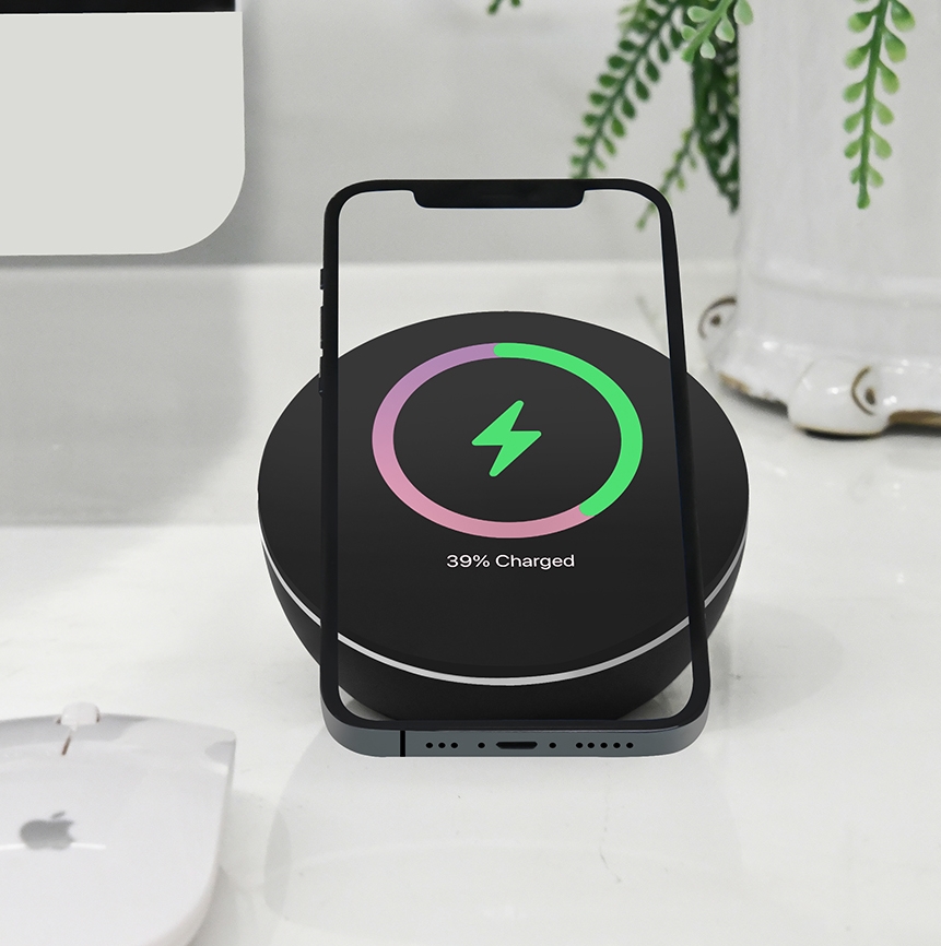 

Magnetic Wireless Charger QI Charger Magnetic Phone Charger Stand For iphone 12 Pro Max mini Patent Mould