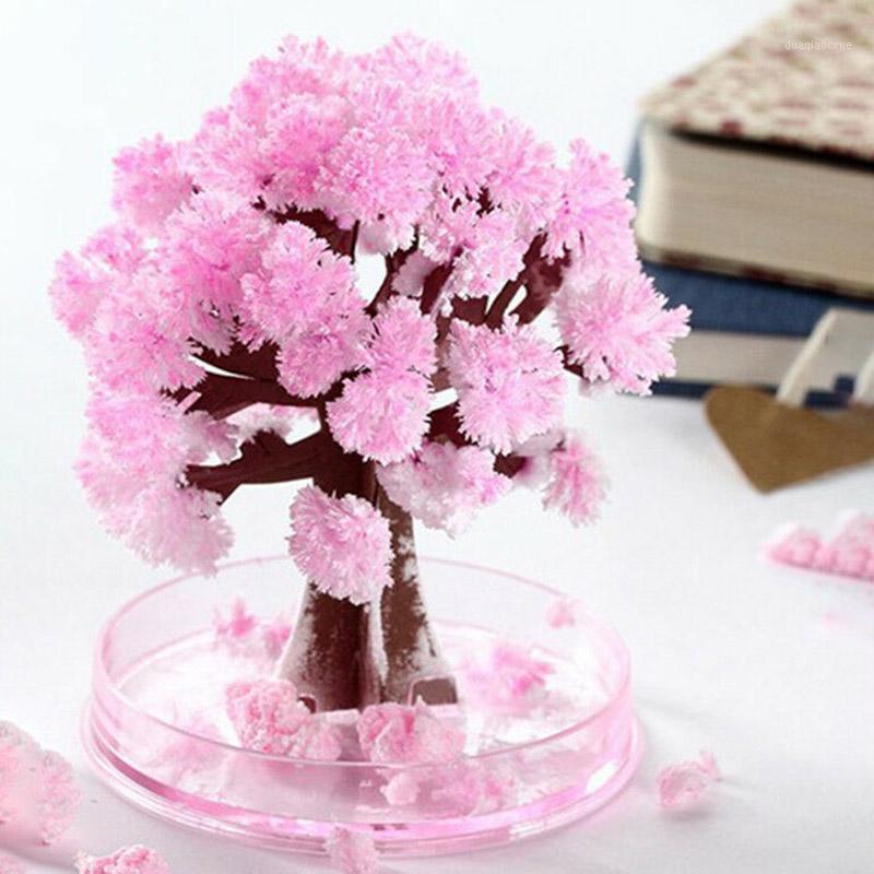 

Desktop Cherry Magic Growing Tree Paper Sakura Crystal Trees Desktop Cherry Blossom Toys DC1201, Love