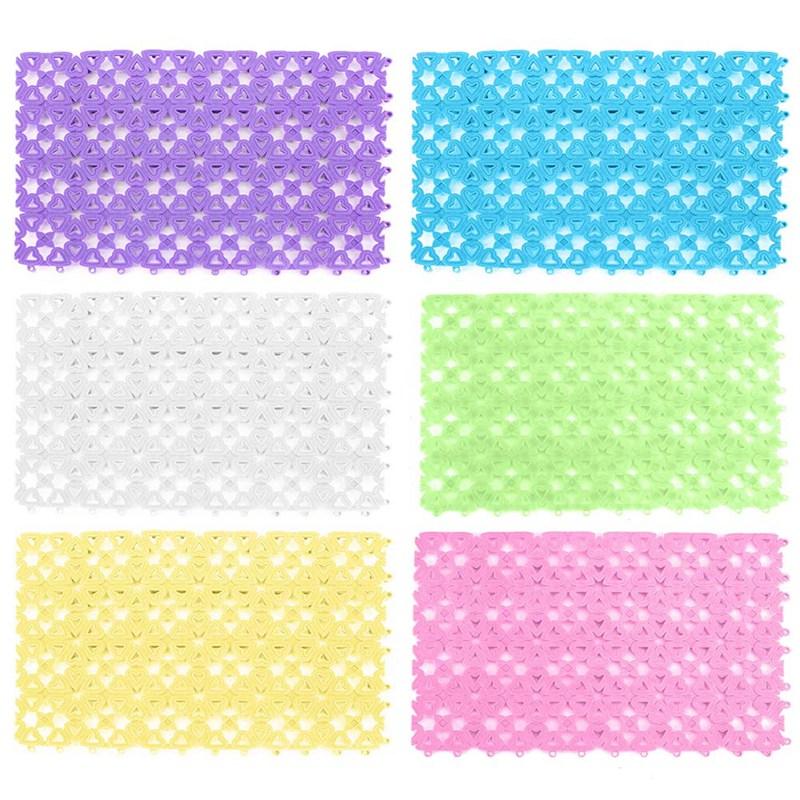 

Plastic Pet Dog Mat Mesh Breathable Dog Cage Mat Non-silp Pet Animal Kitten Puppy Bed House Floor Pad Foot Board, White