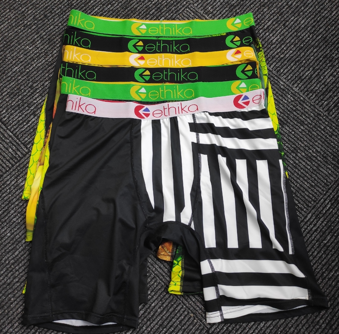 

2021 Ethika men' boxer underwear random style Ethika sport hip hop Street quick dry promotion quick delivery 003