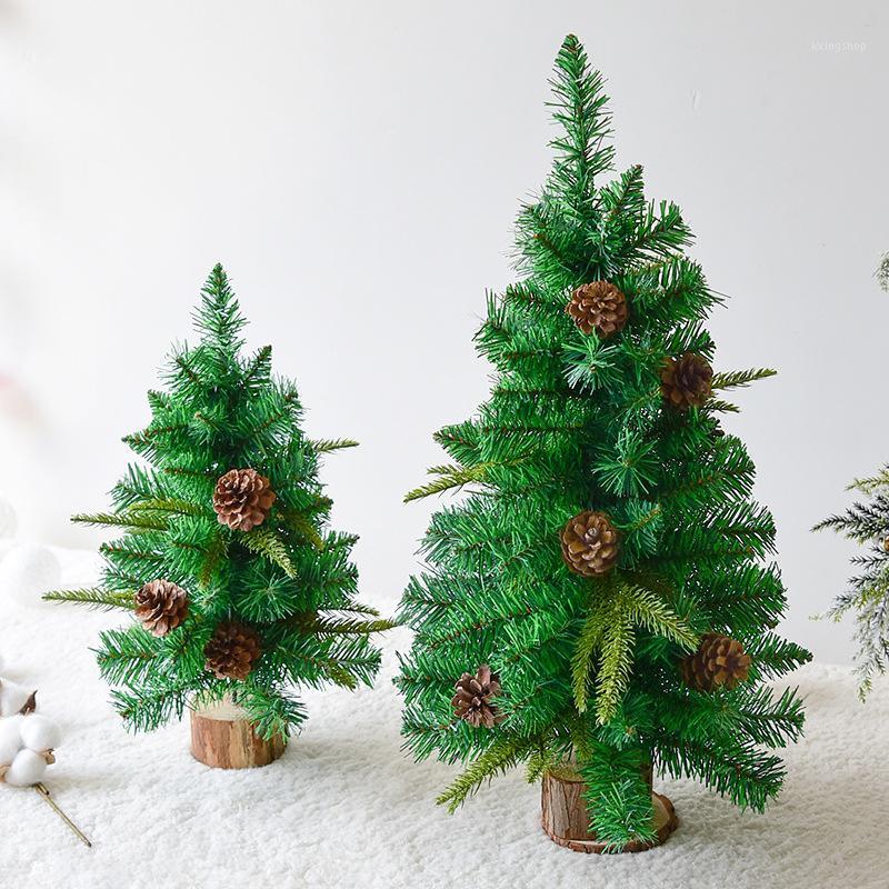 

snow mini Christmas tree desktop ornaments 45/60cm Christmas decorations for home arbol de navidad arvore de natal kerstboom new1
