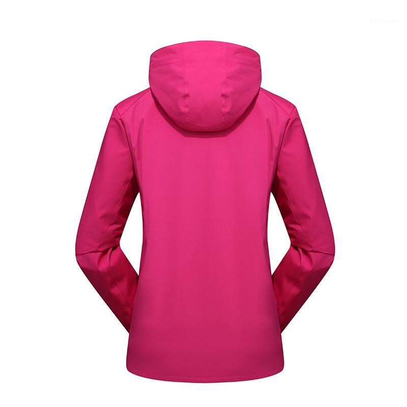 

Mountainskin Women Spring Autumn Waterprooof Hiking Jackets Outdoor Camping Climbing Windbreaker Womens Coats1, Black