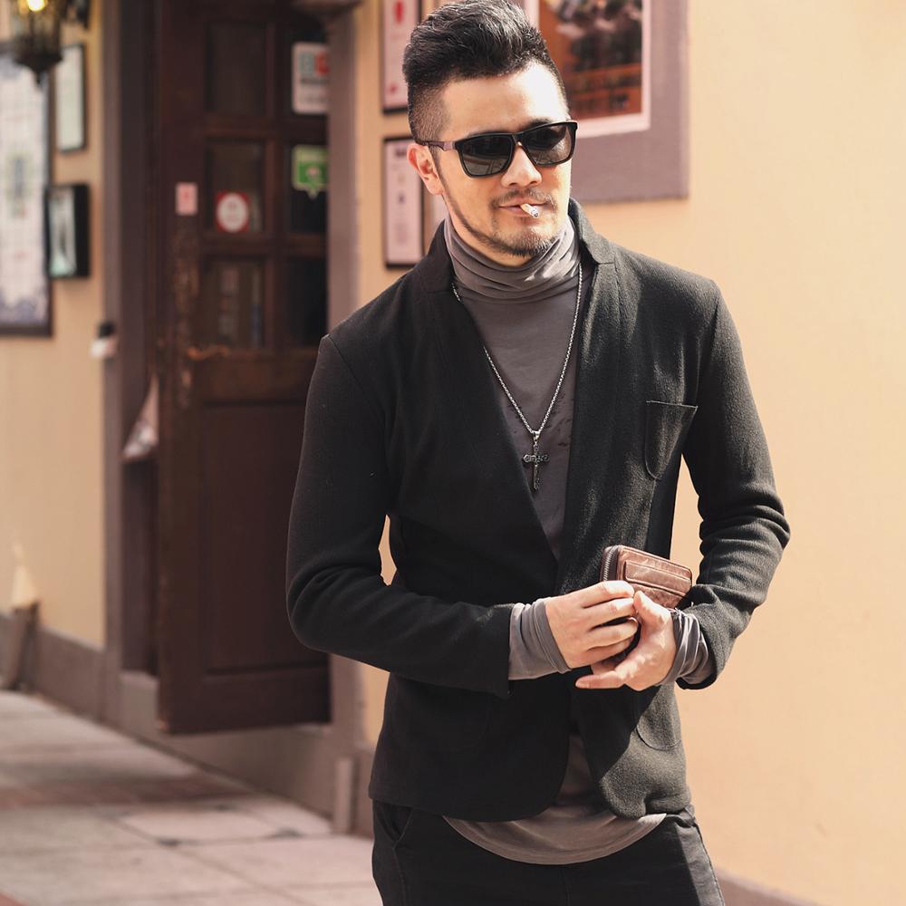 

2021 The New New Arrival of Men Winter Thin Gray Autumn Casual Wool Metrosexual Blazer Design Suit Jacket H1e4, Camel