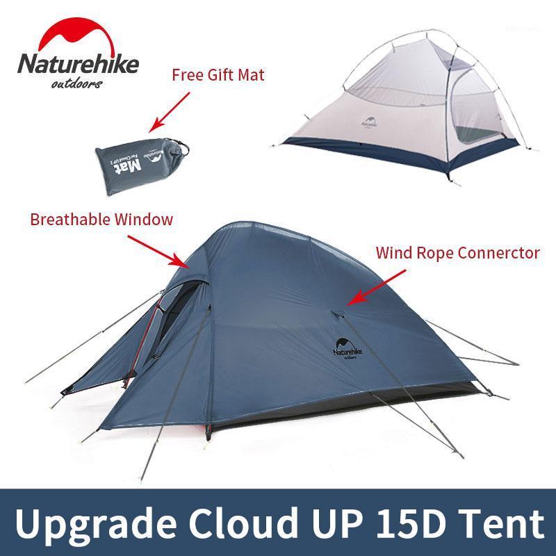 

Naturehike 2020 Upgrade Cloud Up2 Tent 2Persons 15D Ultralight Portable Aluminum Pole Camping Tent 1.4kg Big Space Outdoor1