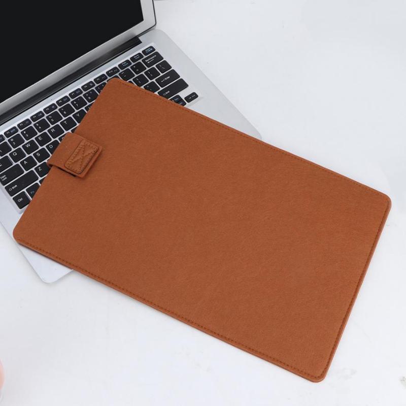 

Portable Shockproof Waterproof Felt Laptop Storage Bag Notebook Holder Case Cover Business Casual Travel College Women Men