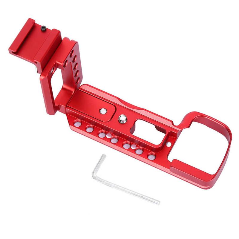 

L Quick Release Plate Hand Grip Horizontal Vertical Shooting for Sony A6100/A6300/A6400 Mirrorless Camera