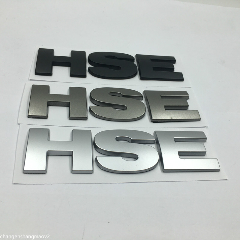 

NEW For Land Rover Range Rover HSE Letter Badge Logo Emblem Decal 114*30MM