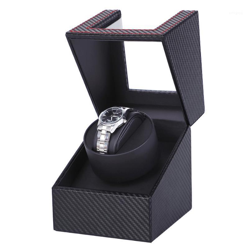

Watch Boxes & Cases High Class Motor Vibrating Screen Winder Stand Display Automatic Mechanical Winding Box Jewelry Box1
