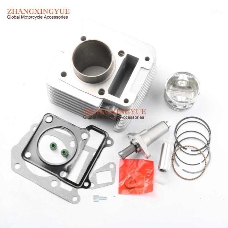 

125cc Cylinder kit & Piston Kit & Cylinder Gasket Tensioner for TXZ125 YBR125 XT125R XT125X YBR125 XT125 54mm/15mm1