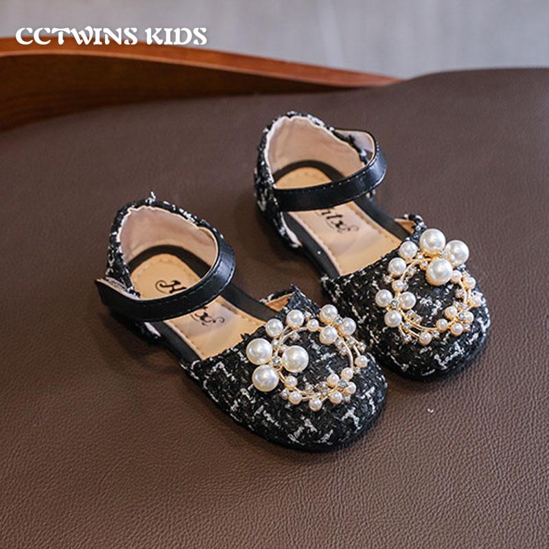 

Kids Flats 2021 Spring Girls Fashion Princess Flats Children Black Shoes Student School Shoes Baby Brand PY-MJ-075