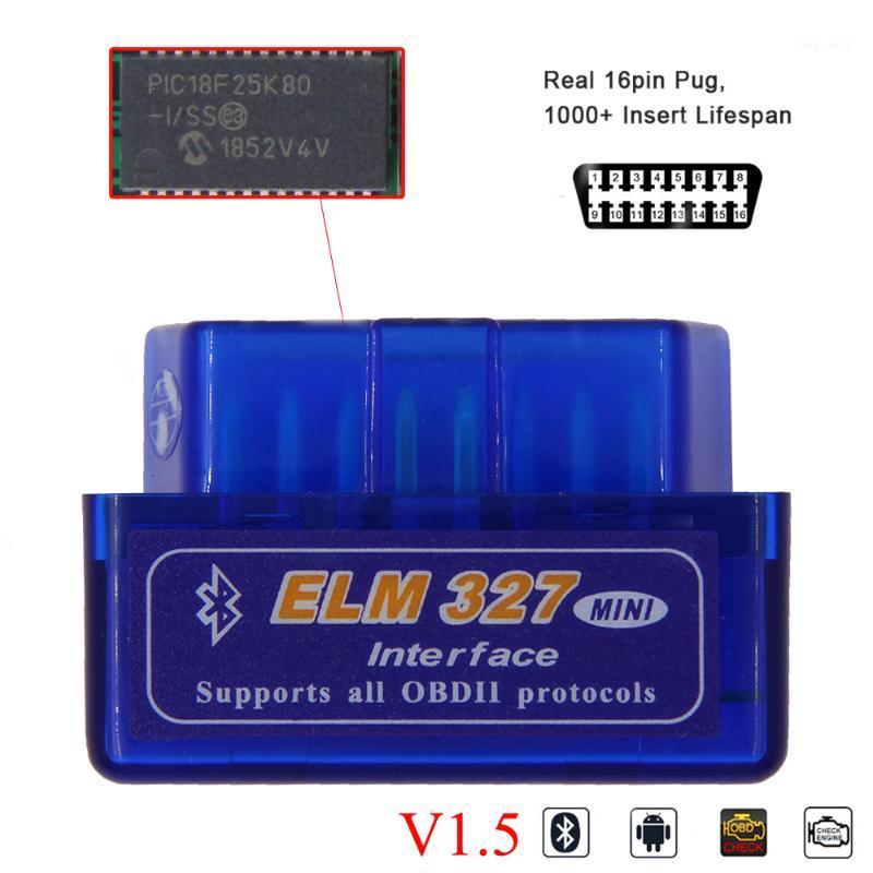 

Elm327 Bluetooth OBD2 / OBDII Diagnostic Interface Best Mini Scanner ELM327 V1.5 Car Code Reader For OBDII Protocols 10pcs/lot1