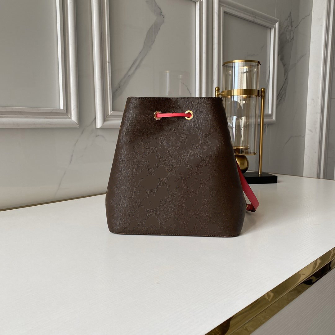 

307-M43570 Top Quality Bag Fashion Bag Messenger Double Shoulder Classic Handbag Production Women's Handbag Leather Shoulder Glvka