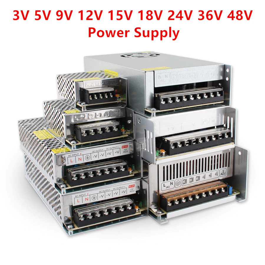 

Switch Driver 1200W AC DC 3V 5V 9V 12V Powers Supply 15V 18V 36V Transformers 220V To 24V Switching Power