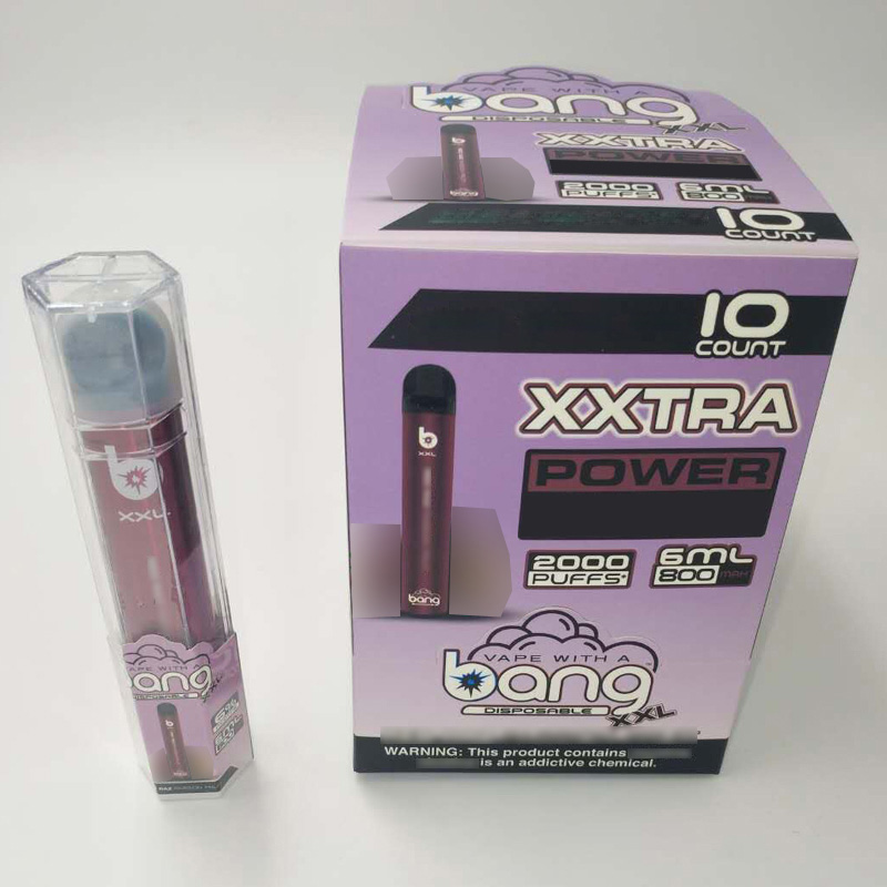 

Stock Taste Huge Vapor Vape Buy Bang XXL Disposable 2000 Smoking Pen Large Cigarette Bulk In Good Vaper Electronic Puff Vaporizer Puffs Jmou