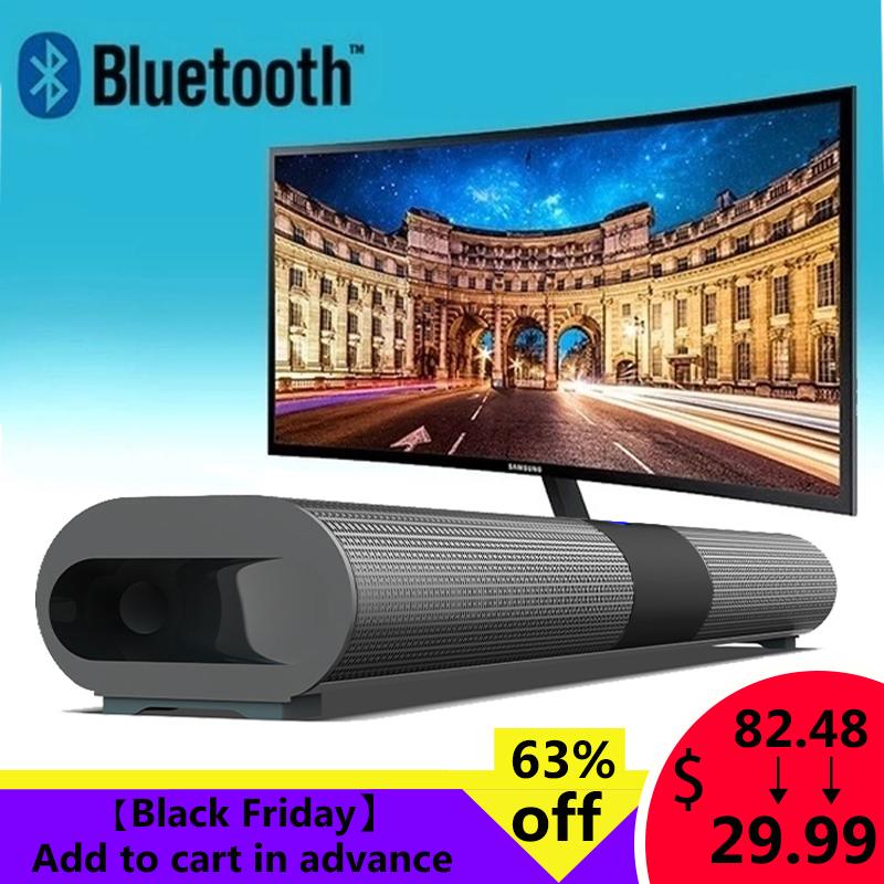 

Column Wireless Bluetooth Speaker Soundbar Subwoofer TV Sound Bar AUX RCA with Remote Wall Mounted Home Theater Music Player