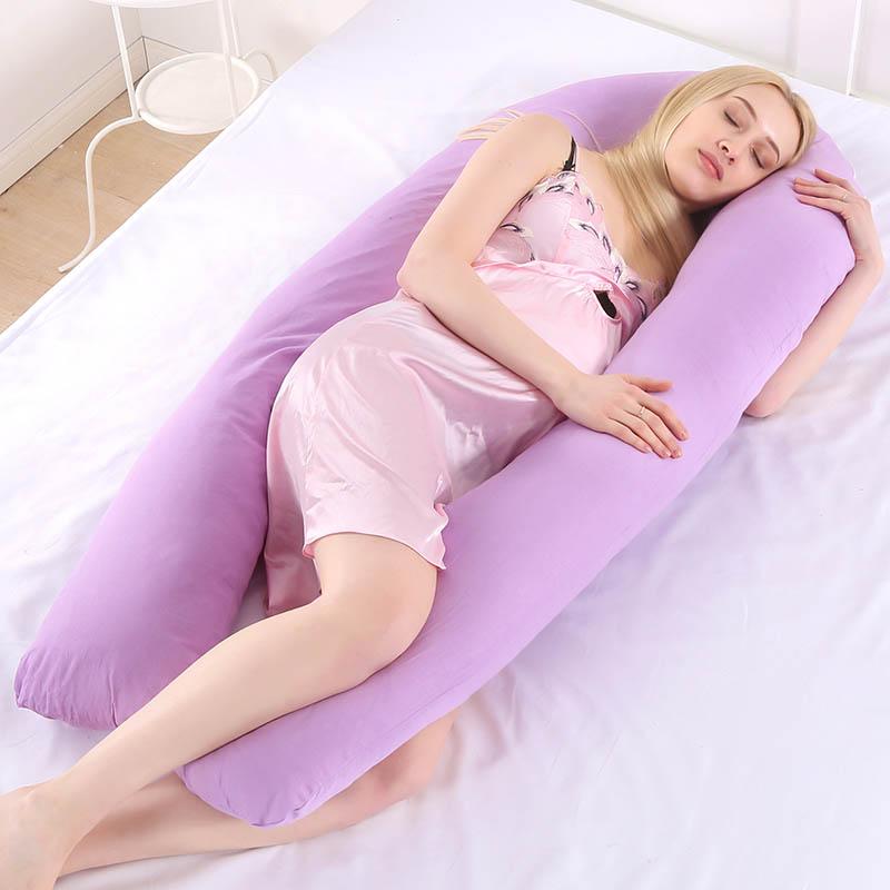 

Maternity big U Shaped Body Pillows Body Pregnancy Pillow For Side Sleeper Removable Cover