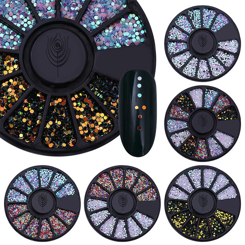 

Mixed Color Chameleon Nail Rhinestone AB Color Irregular Beads 3D Nail Art DIY Design Decoration In Wheel Accessories