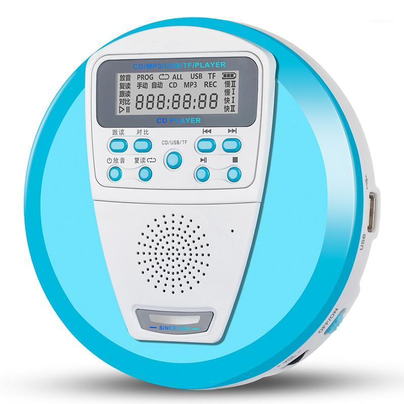 

Portable CD walkman external release with speaker TF card U disk player leaning machine high fidelity speakers MP3 usb1