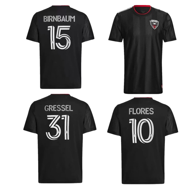 

MLS 2022 2023 Washington DC United Soccer Jersey 16 PEREZ 4 HINES-IKE 13 BRILLANT 5 MORENO 31 GRESSEL CANOUSE ROONEY Football Shirt Kits, Colour
