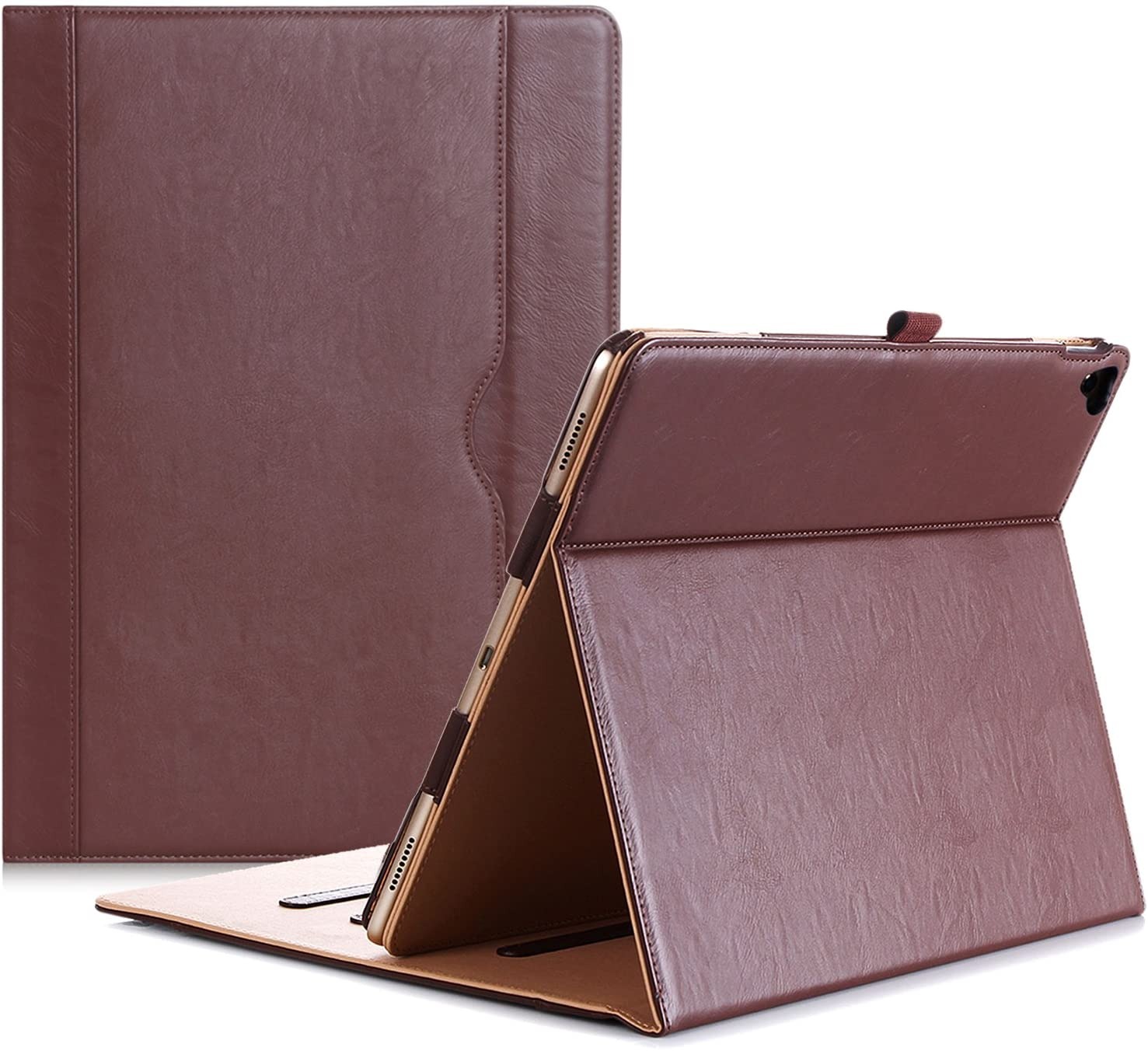 

Apple iPad Pro 12.9 Case - ProCase Leather Stand Folio Case Cover for iPad Pro 12.9 Inch (Both 2017 and 2015 Models