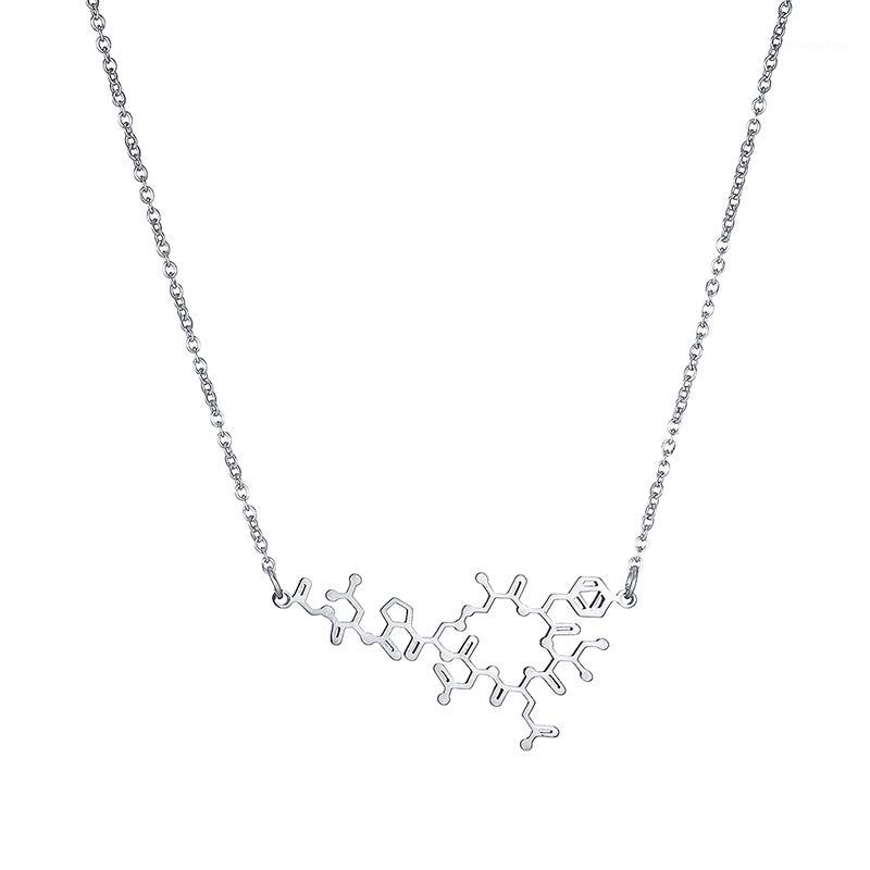 

Molecular Structure Science Ladies Pendant Stainless Steel Pendant Necklace Molecular Necklace Jewelry VN0451
