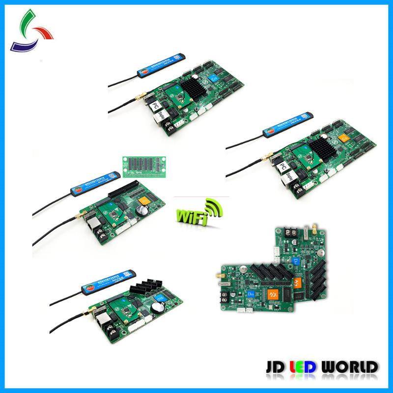 

Display HUIDU D05 D06 D15 D35 C15C C35 WIFI Wireless RGB Full Color LED Screen Controller Card Supports P3/P4/P5/P6/P7.62/P8/P10