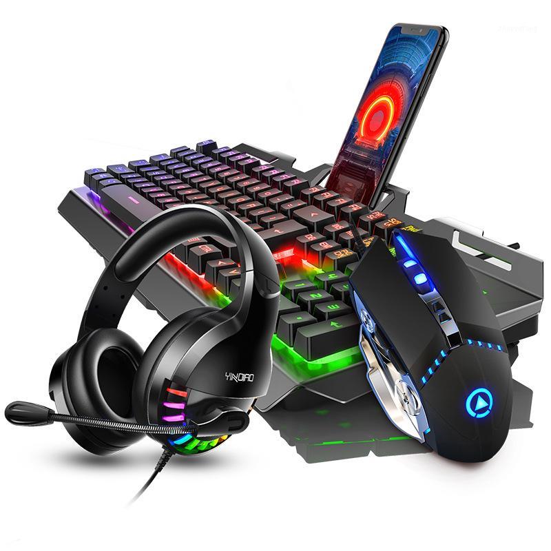 

V2 chicken game keyboard and mouse set real manipulator keyboard and mouse set e-sports game peripherals1