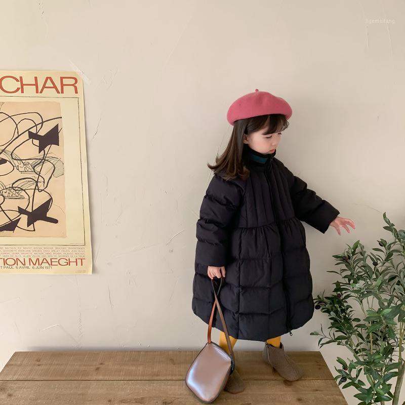 

YourSeason Baby Girls White Duck Down Jackets New 2020 Winter Spring Outfit Warm Kids Girl Fashion Coat Clothes Long Style1, Black jacket