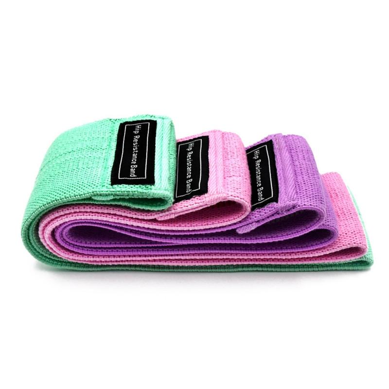 

Unisex Booty Band Hip Circle-Loop Resistance Band Fitness Workout Anti-slip Bands Legs Thigh Glute BuSquat