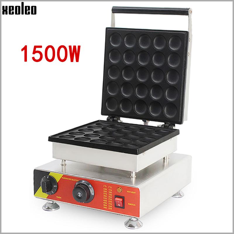 

XEOLEO Waffle Maker Machine Dorayaki maker Electric muffin breakfast machine 25 holes Commercial Waffle baking 110/220V