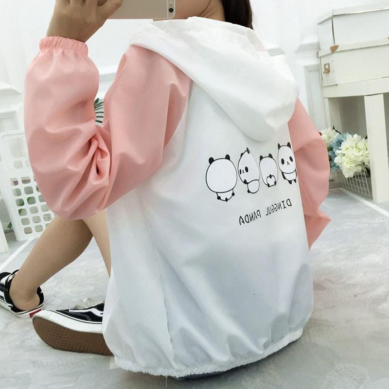 

2021 New Women' Summer Jacket, Sunscreen, Beautiful, Animal Print, Long Sleeve, Hood, Outer Garment, Harajuku, Fine Jacket YLJZ, Light green.