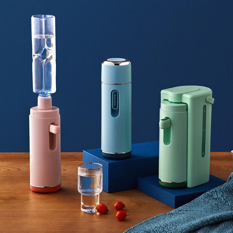 

220V Electric Instant Water Dispenser Fast Heating Kettle Switch Portable Desktop Water Pump Travel Drink Dispenser Tap 1600W