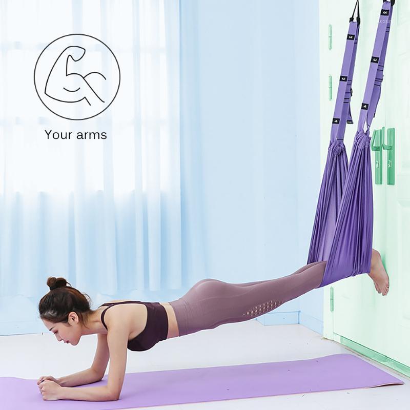 

Aerial Lower Waist Yoga Rope Dance Stretch Belt Portable Fitness Equipment Coach Handstand Stretch Belt Double Chuck Handstand1