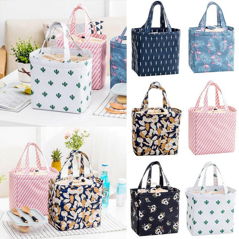 

Adult KId Insulated Lunch Bag Tote Thermal Cooler Picnic Travel Box Handbag