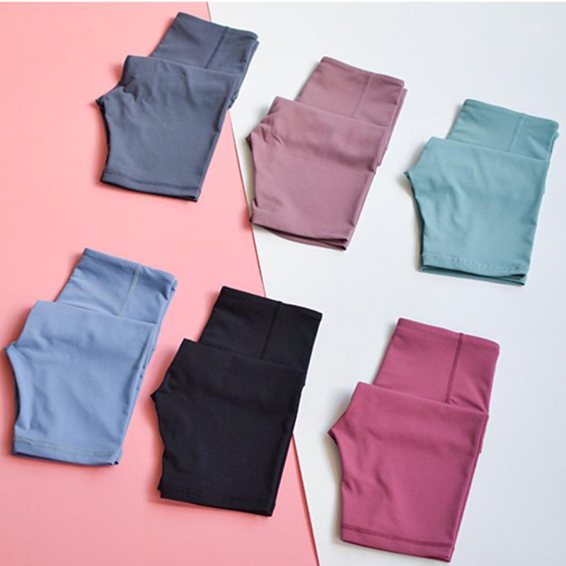 

Plus Size Yoga Shorts High Waist Gym Clothes Fitness No Embarrassment Y Line Active Shorts Women Sports Short Workout Trousers1, Green