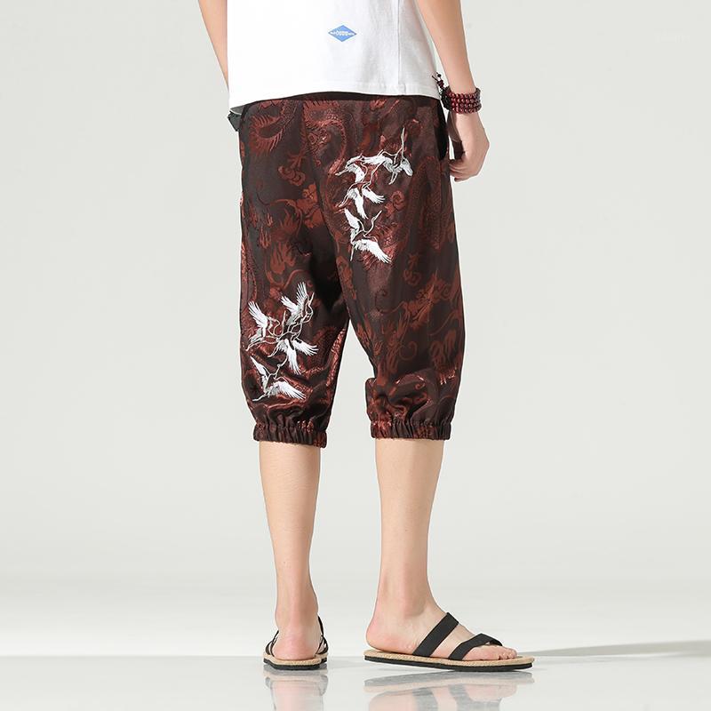 

summer thin section breathable comfort casual men's linen shorts Men's Beach Wear Shorts Summer Classic Fit Casual Hawaiian Sh1, Black