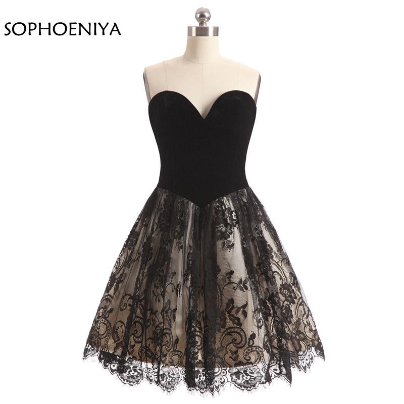

New Arrival Black Lace Cocktail dresses 2020 vestido de festa curto Short cocktail dress Plus size In stock party dress, Purple