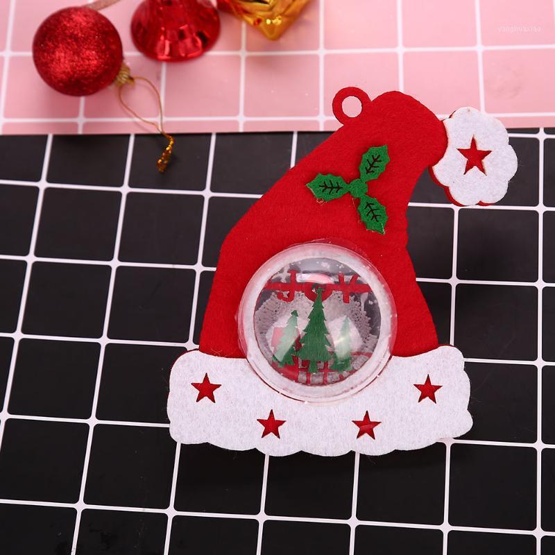 

Cute Christmas Tree Hanging Decorations Garden Pendant Ornament Plastic1