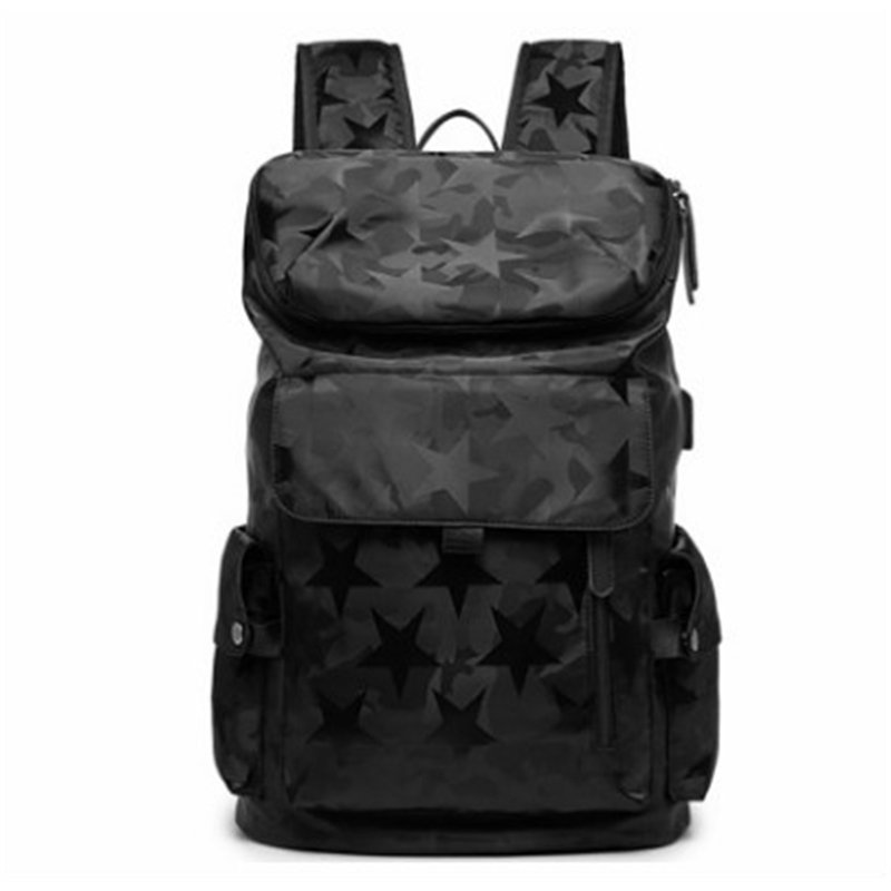 

Mode Bag Portable Outdoor Travel Solid Black Korean Softback Zipper Backpack Hombre Man Bags Db60bb Y4tf, Style2