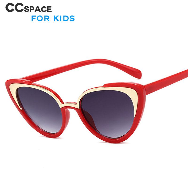 

49544 Kids Cat Eye Cute Sunglasses Fashion Shades UV400 Vintage Glasses