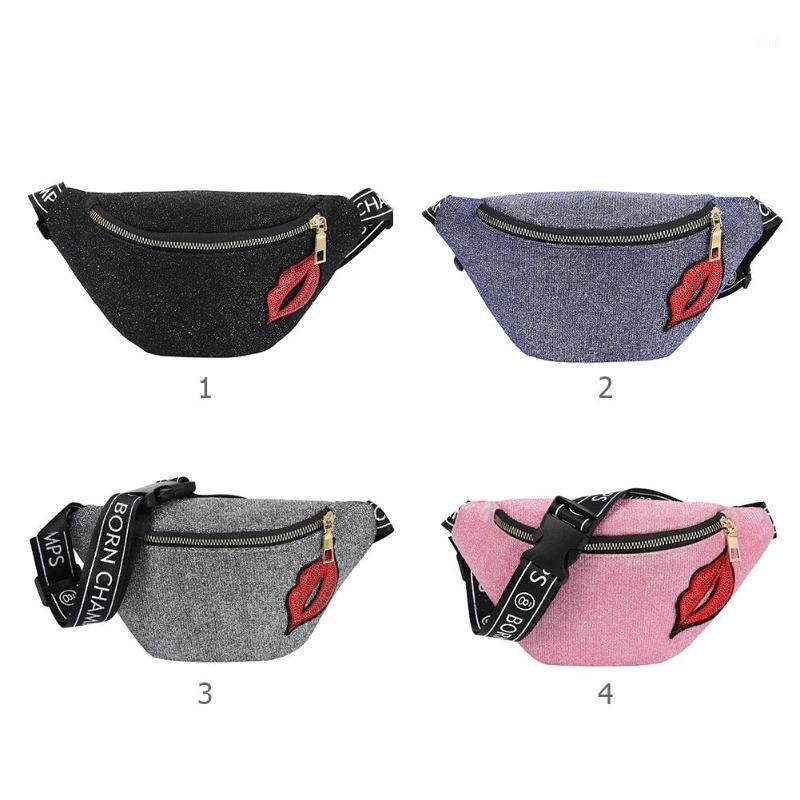 

Waist Pack Fashion Travel Messenger Chest Bag Sports Women Fanny Pack1, Silver