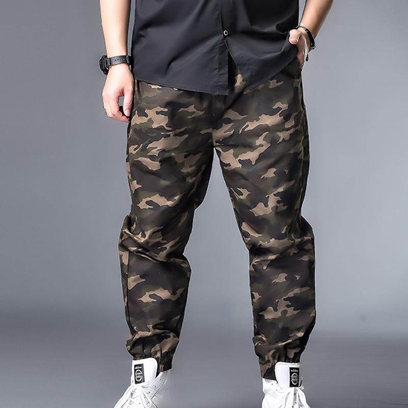

Long trousers large size cotton plus fertilizer increase multi-pocket -7XL men's fashion trousers camouflage non-stretch