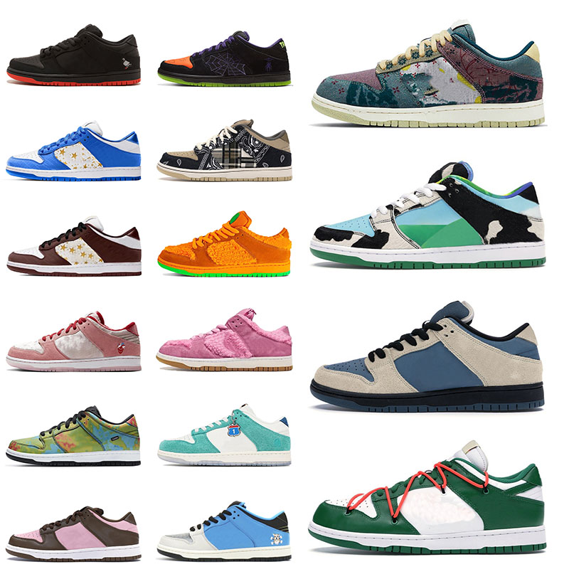 

New Mens Women Sneakers Panda Casual Shoes Pigeon Safari Tie-dye Infrared Shadow Platform Mischief University Red Female Size 36-45, A26 36-45 summit white